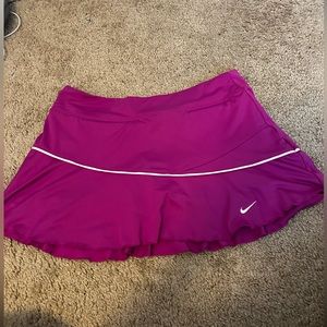 42. Nike purple tennis skort